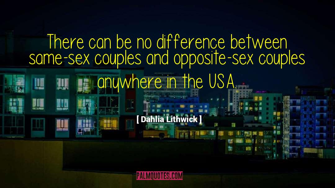 Dahlia Lithwick Quotes: There can be no difference