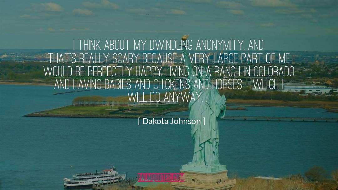 Dakota Johnson Quotes: I think about my dwindling