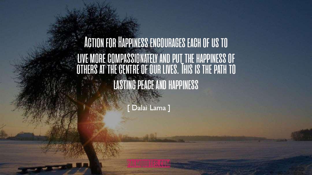 Dalai Lama Quotes: Action for Happiness encourages each