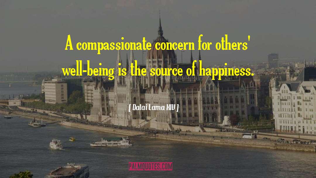 Dalai Lama XIV Quotes: A compassionate concern for others'