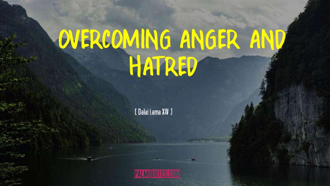 Dalai Lama XIV Quotes: 11 OVERCOMING ANGER AND HATRED