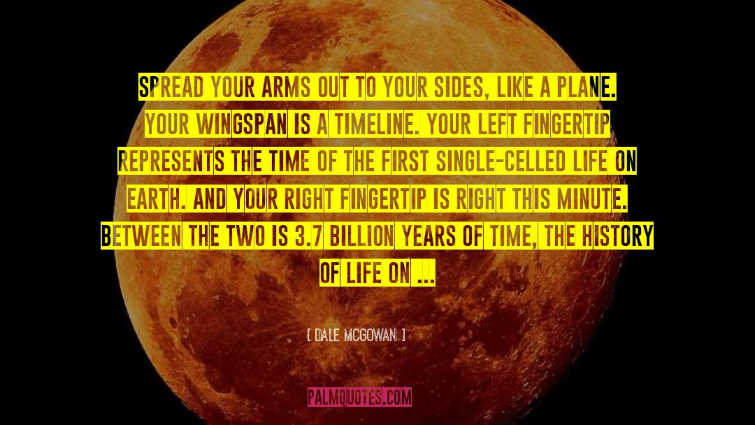 Dale McGowan Quotes: Spread your arms out to