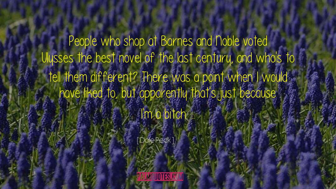 Dale Peck Quotes: People who shop at Barnes