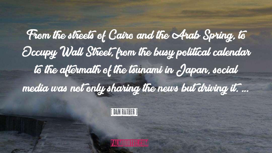 Dan Rather Quotes: From the streets of Cairo