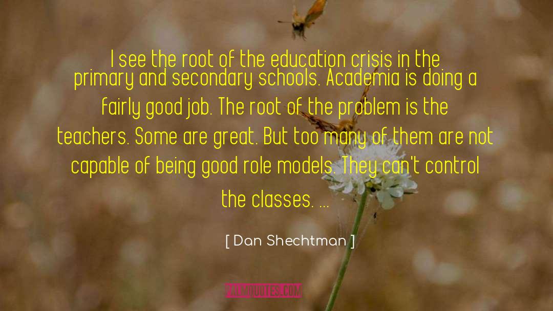 Dan Shechtman Quotes: I see the root of
