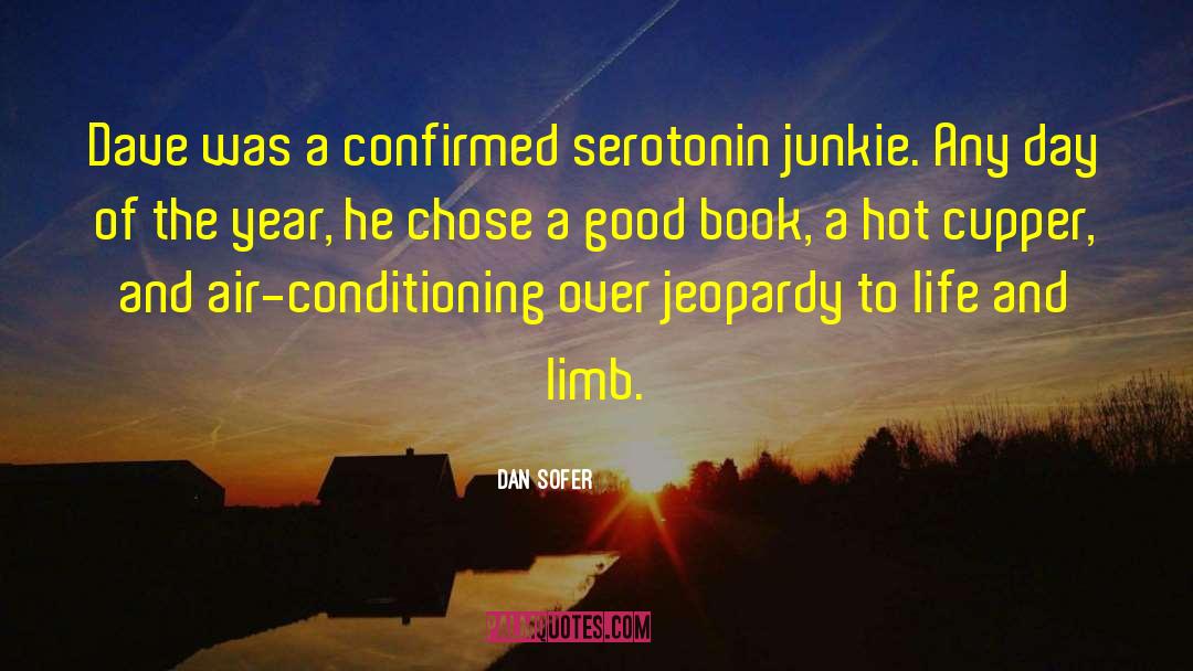 Dan Sofer Quotes: Dave was a confirmed serotonin