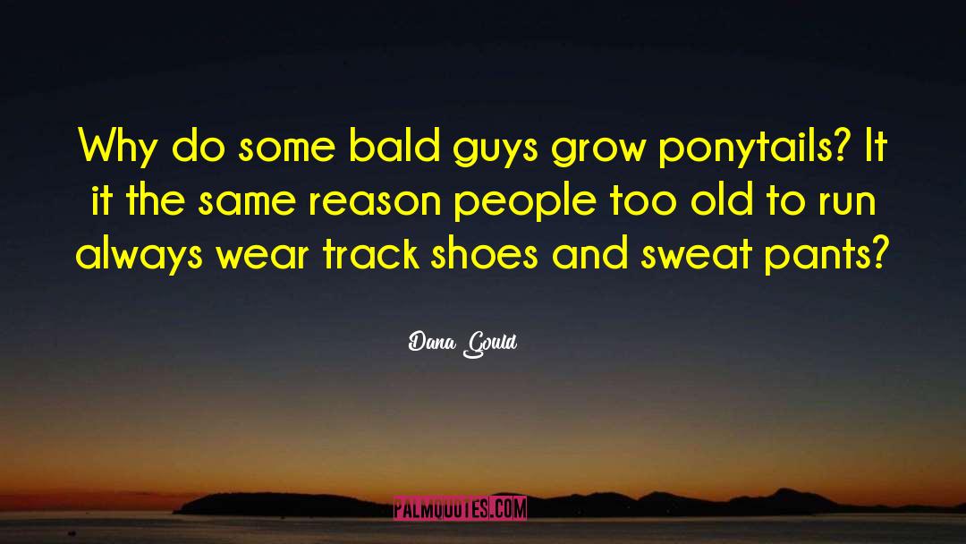 Dana Gould Quotes: Why do some bald guys