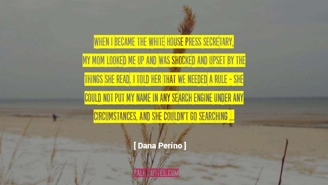 Dana Perino Quotes: When I became the White