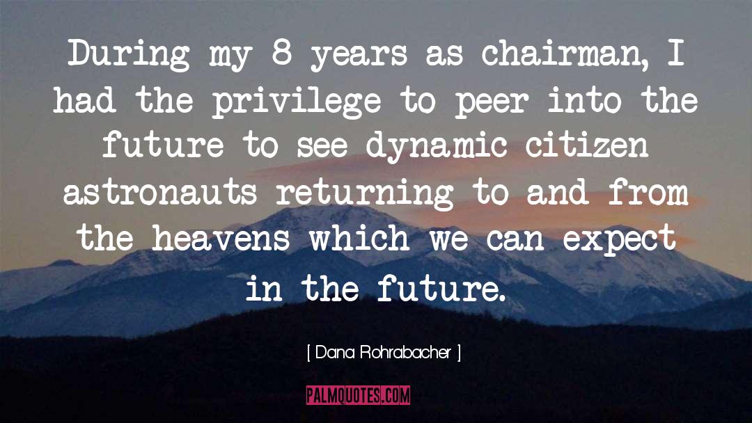 Dana Rohrabacher Quotes: During my 8 years as