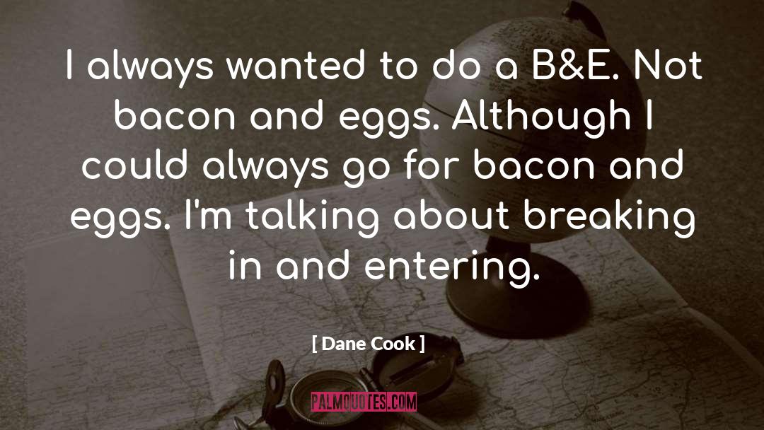 Dane Cook Quotes: I always wanted to do