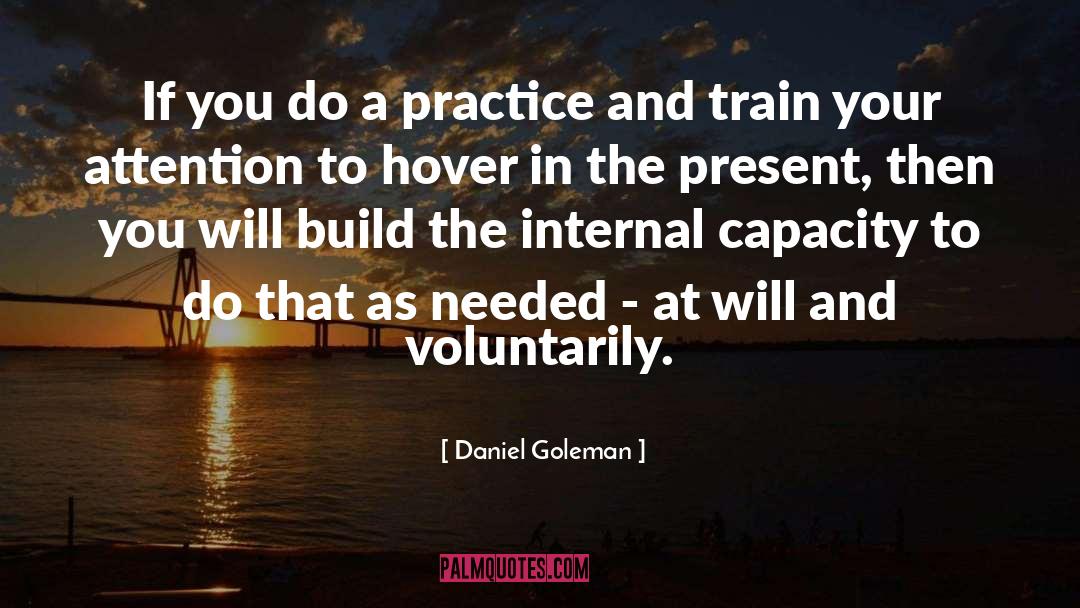 Daniel Goleman Quotes: If you do a practice