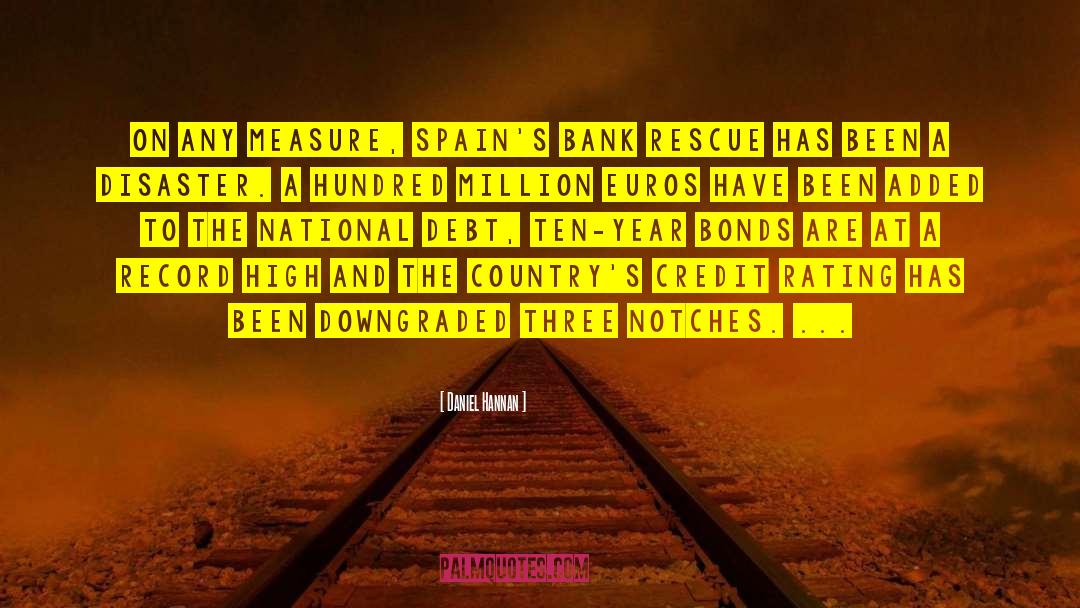 Daniel Hannan Quotes: On any measure, Spain's bank