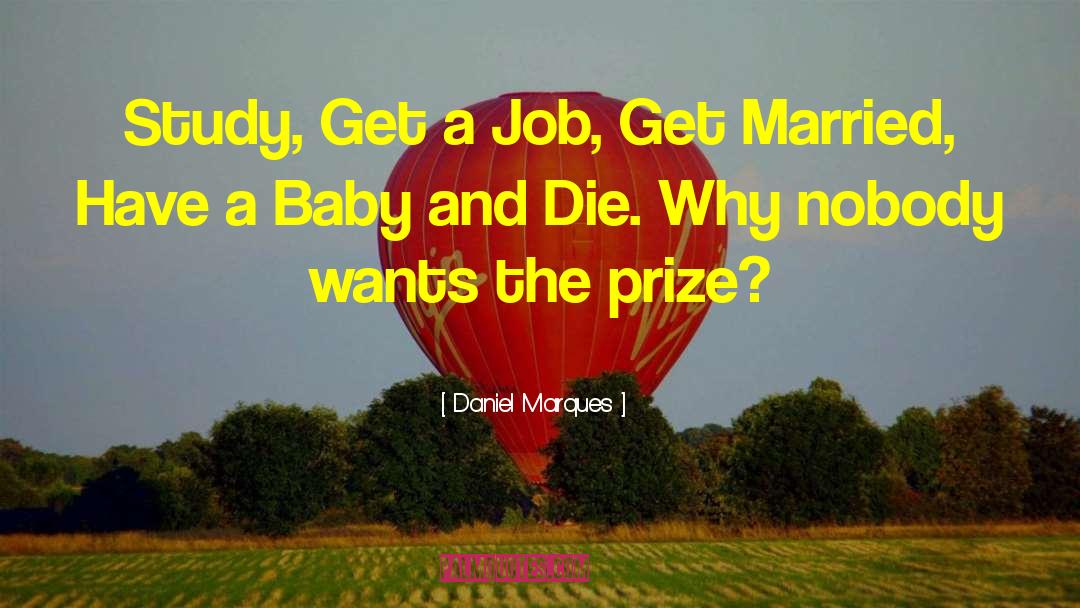 Daniel Marques Quotes: Study, Get a Job, Get