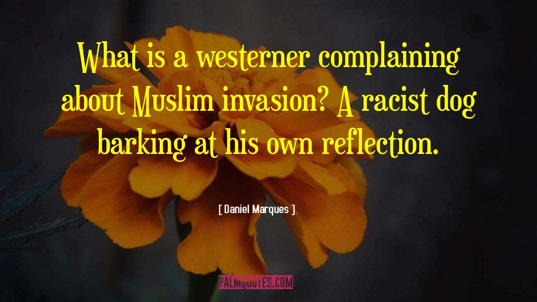 Daniel Marques Quotes: What is a westerner complaining