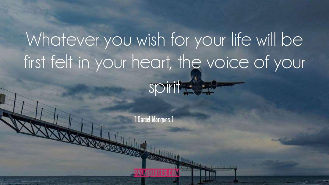 Daniel Marques Quotes: Whatever you wish for your