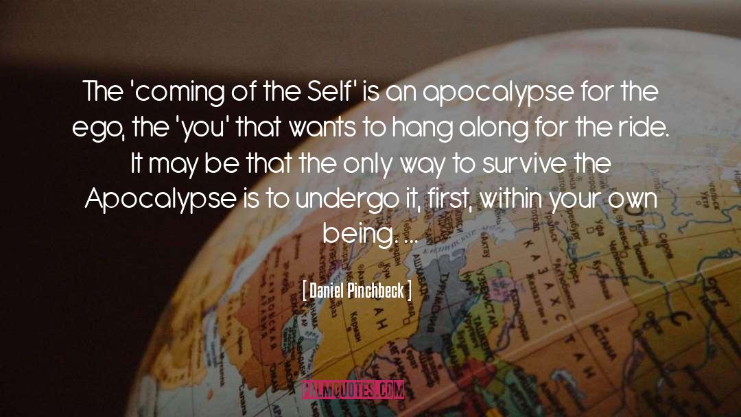 Daniel Pinchbeck Quotes: The 'coming of the Self'