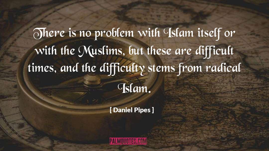 Daniel Pipes Quotes: There is no problem with