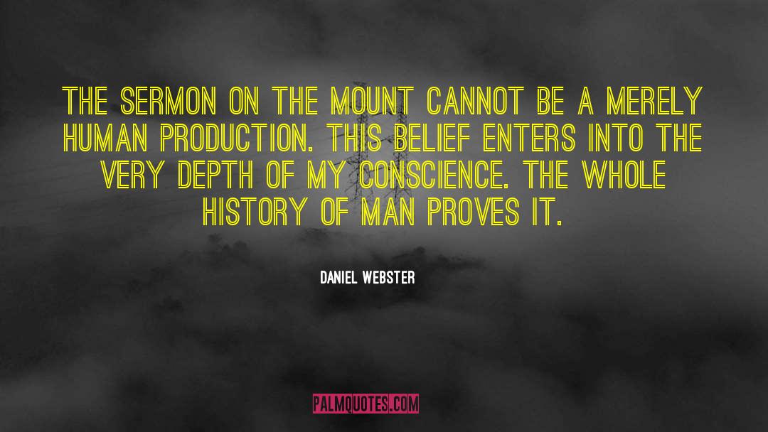 Daniel Webster Quotes: The Sermon on the Mount