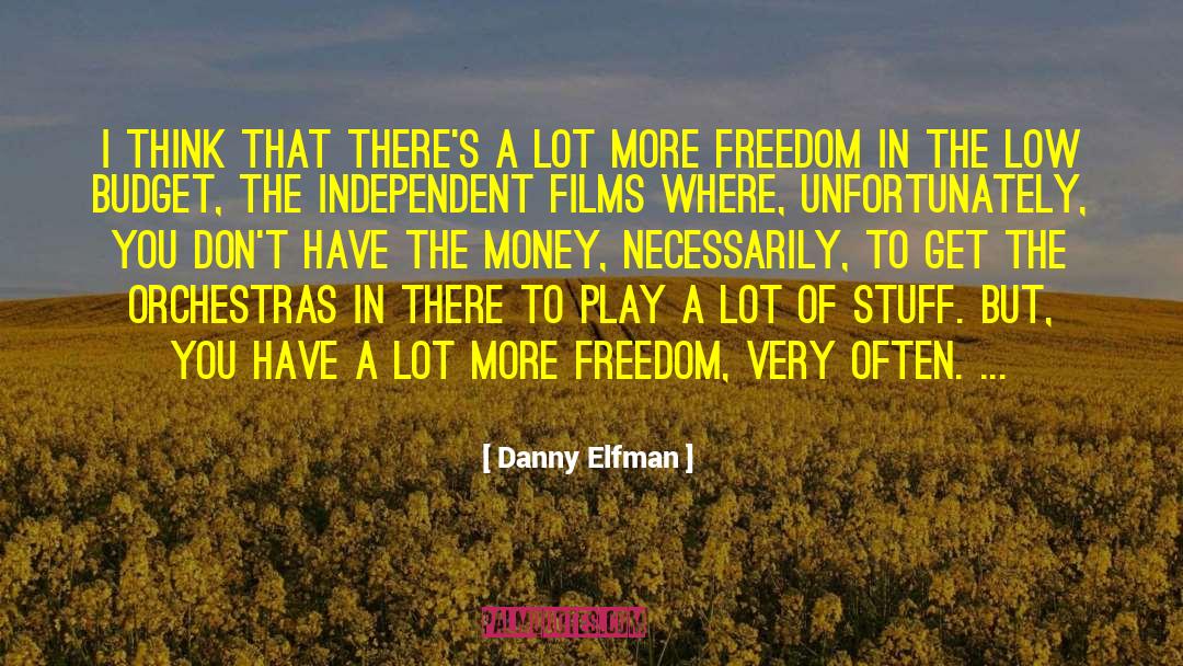 Danny Elfman Quotes: I think that there's a