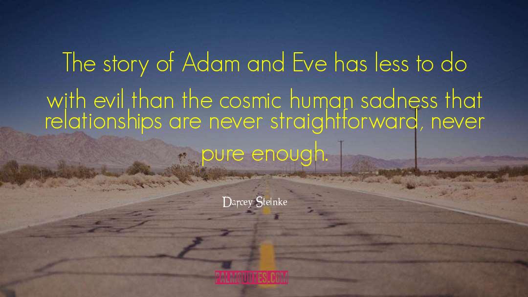 Darcey Steinke Quotes: The story of Adam and