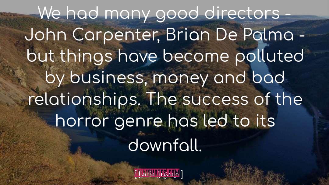 Dario Argento Quotes: We had many good directors