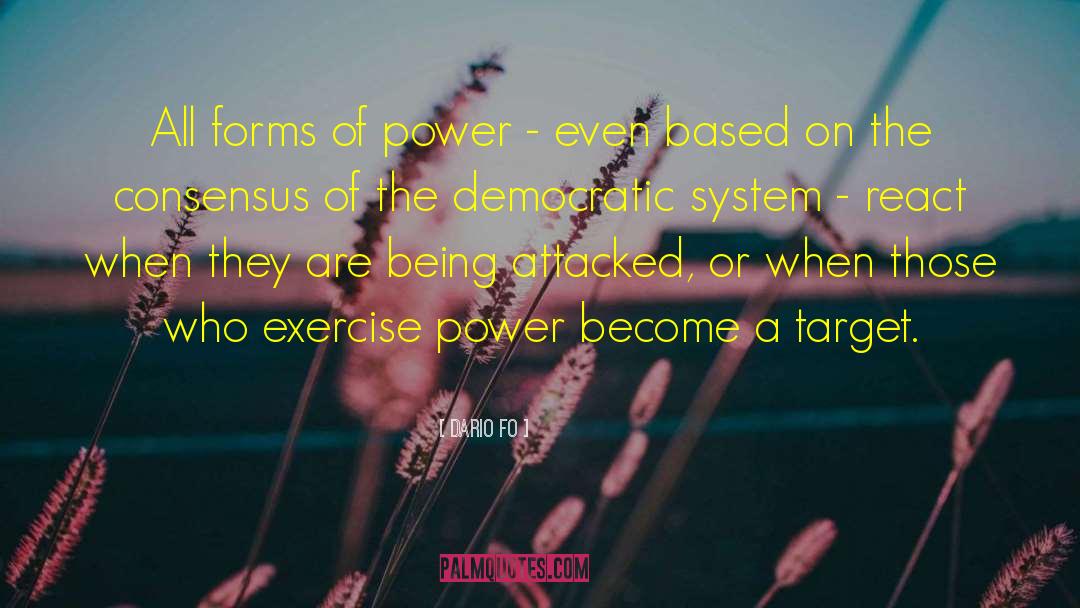 Dario Fo Quotes: All forms of power -