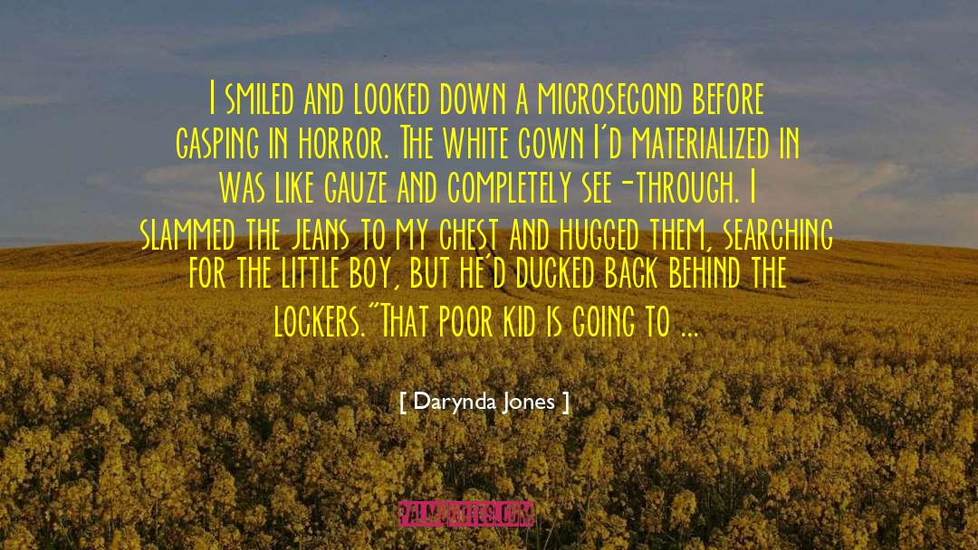 Darynda Jones Quotes: I smiled and looked down
