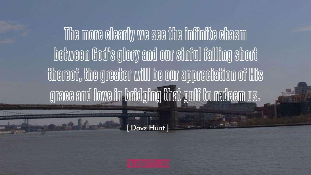 Dave Hunt Quotes: The more clearly we see