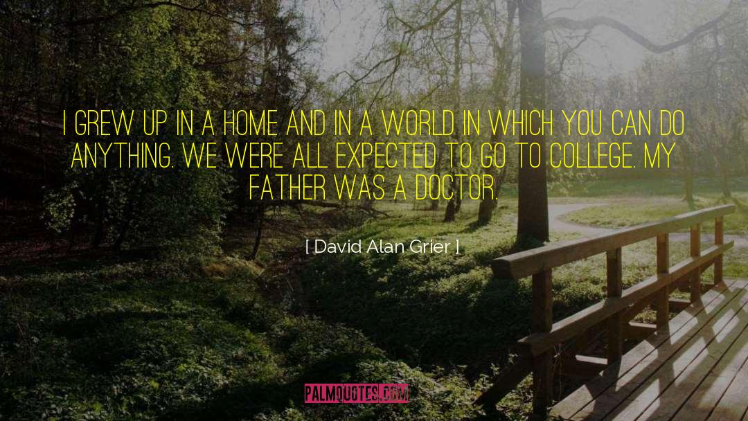 David Alan Grier Quotes: I grew up in a