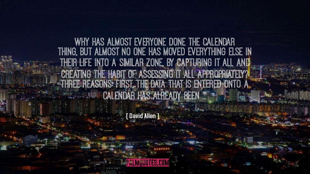 David Allen Quotes: why has almost everyone done
