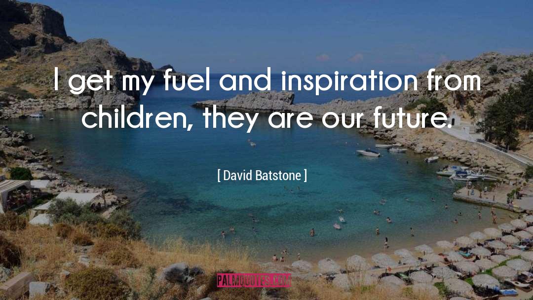 David Batstone Quotes: I get my fuel and