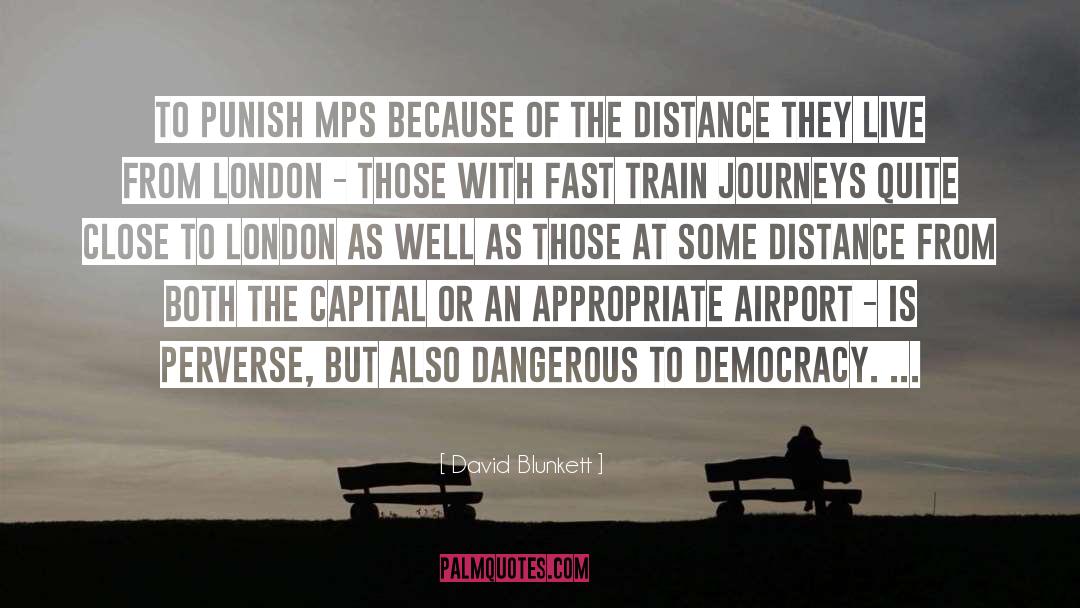 David Blunkett Quotes: To punish MPs because of