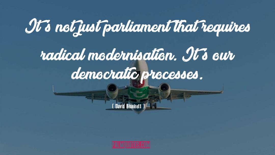 David Blunkett Quotes: It's not just parliament that