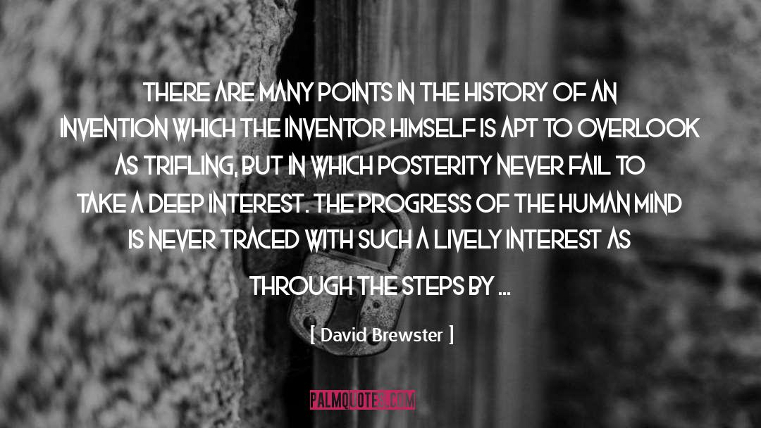 David Brewster Quotes: There are many points in