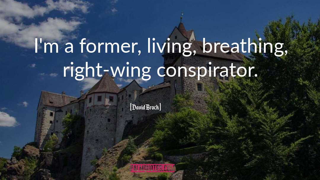 David Brock Quotes: I'm a former, living, breathing,