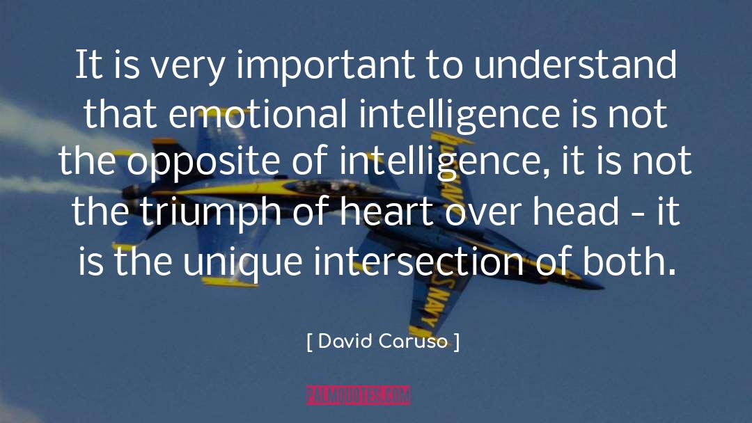 David Caruso Quotes: It is very important to