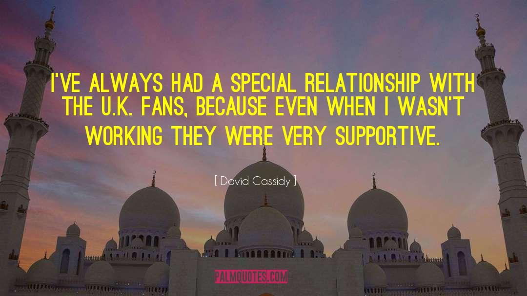 David Cassidy Quotes: I've always had a special