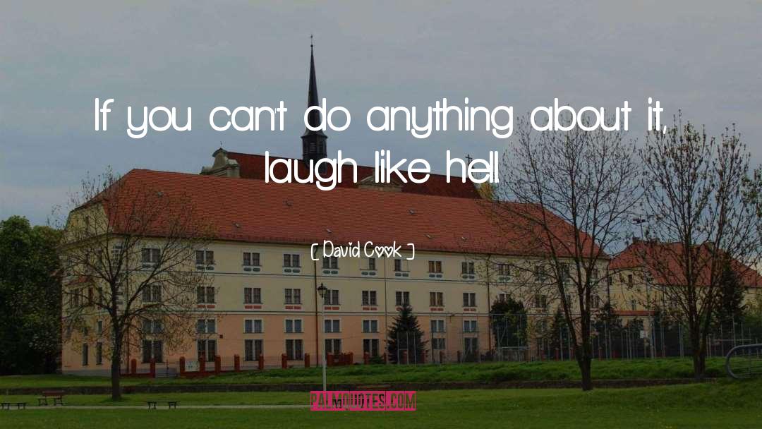 David Cook Quotes: If you can't do anything
