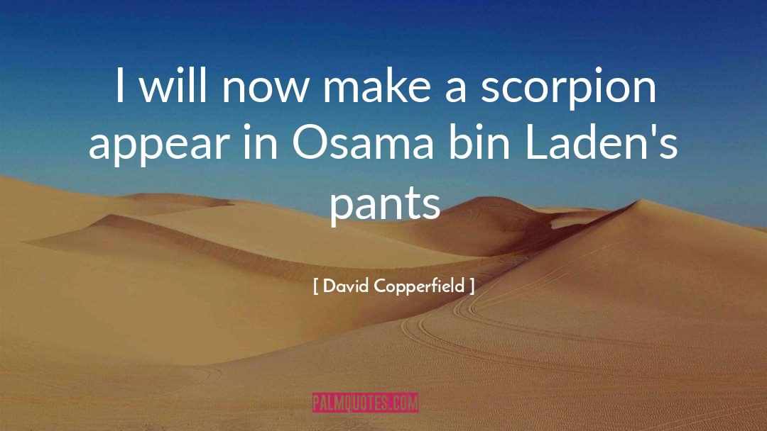 David Copperfield Quotes: I will now make a