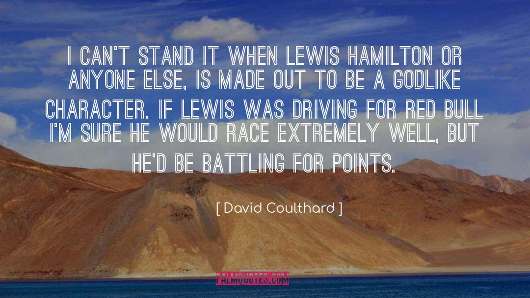 David Coulthard Quotes: I can't stand it when