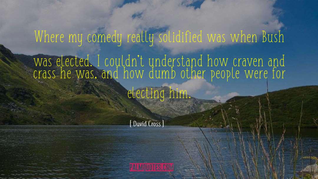 David Cross Quotes: Where my comedy really solidified