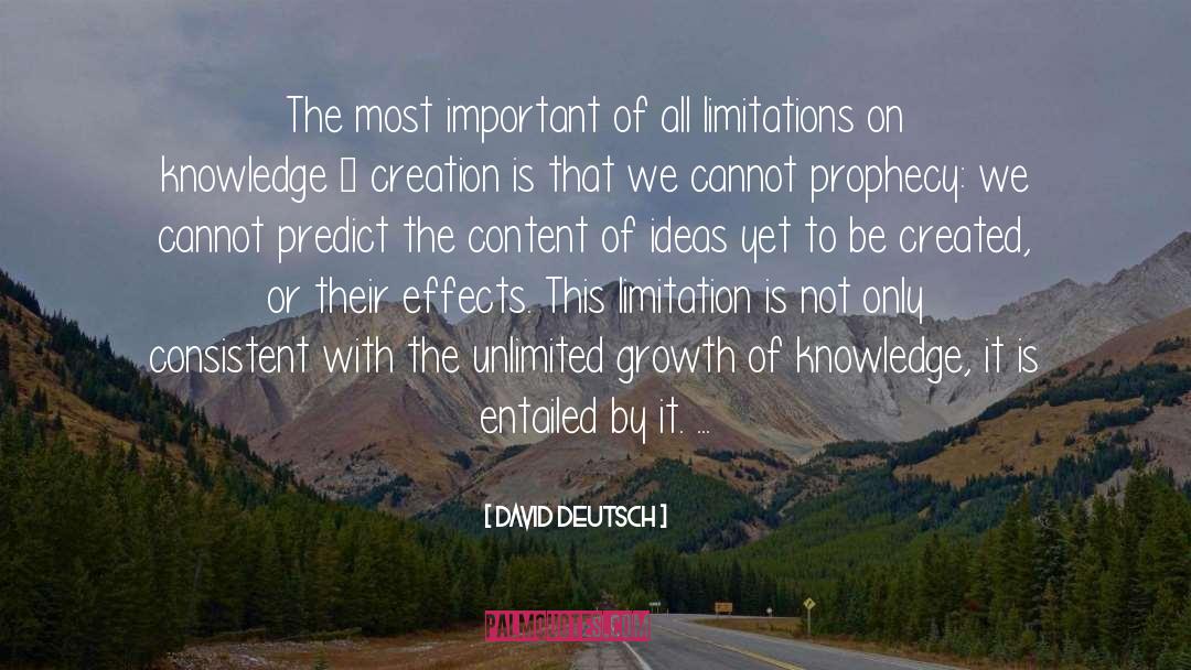 David Deutsch Quotes: The most important of all