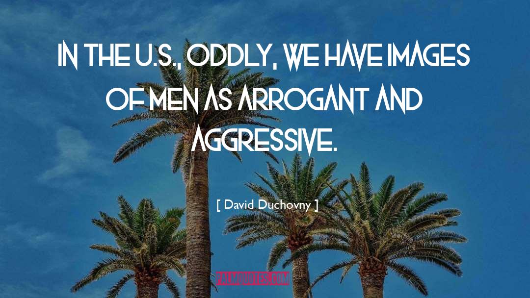 David Duchovny Quotes: In the U.S., oddly, we