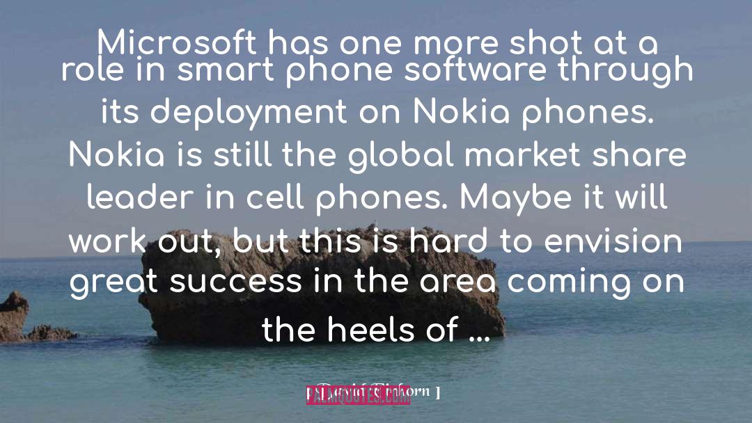 David Einhorn Quotes: Microsoft has one more shot