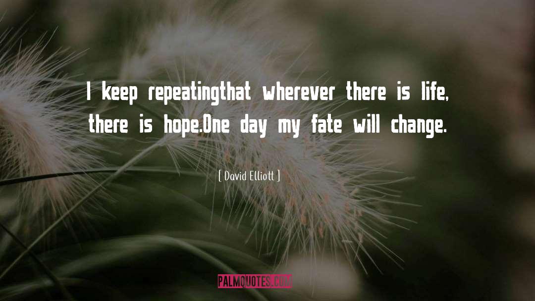 David Elliott Quotes: I keep repeating<br />that wherever