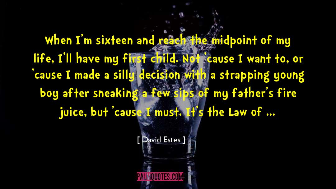 David Estes Quotes: When I'm sixteen and reach
