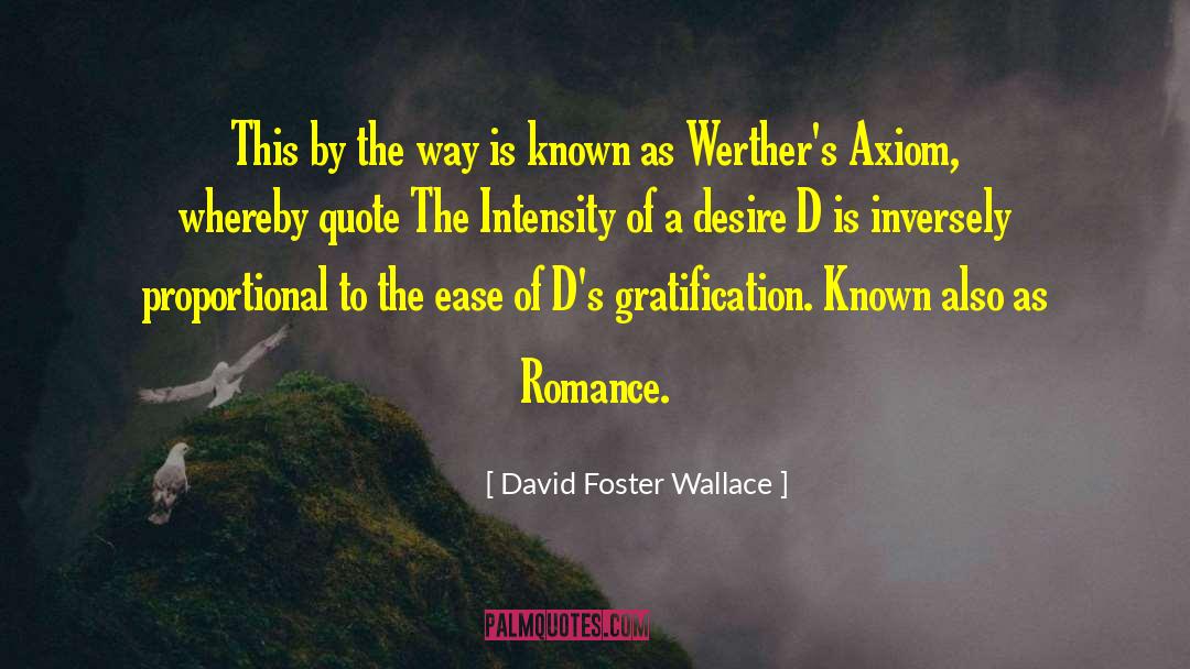 David Foster Wallace Quotes: This by the way is