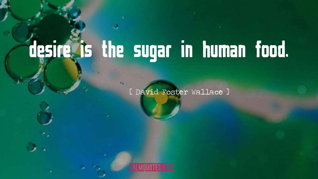 David Foster Wallace Quotes: desire is the sugar in