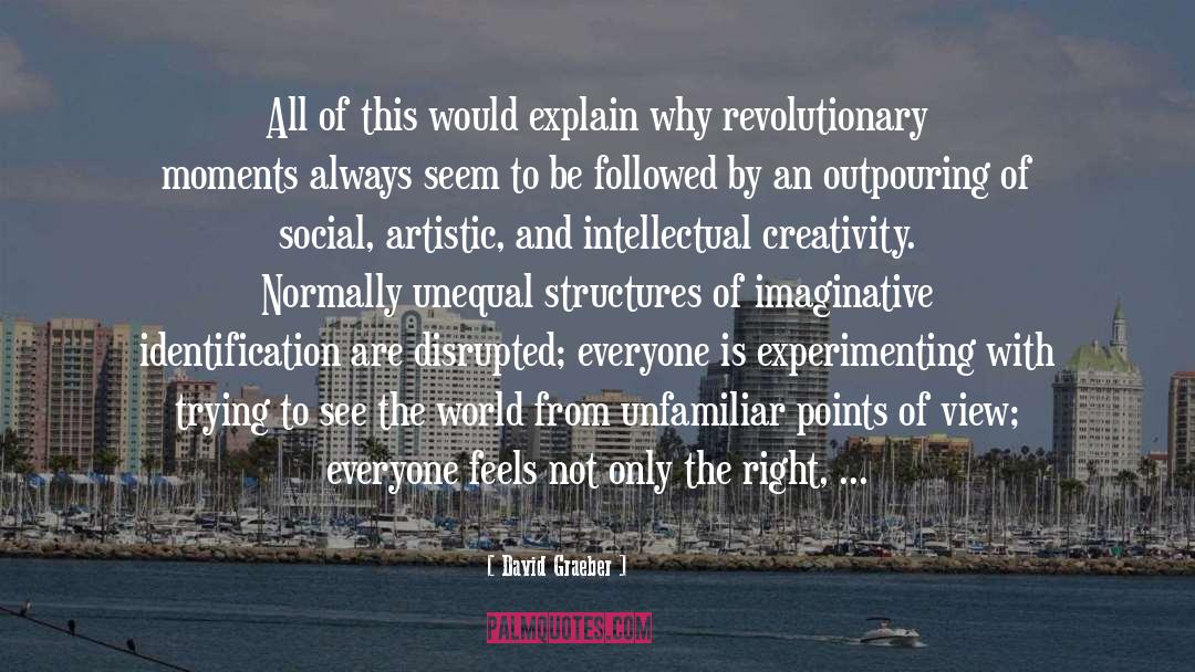 David Graeber Quotes: All of this would explain