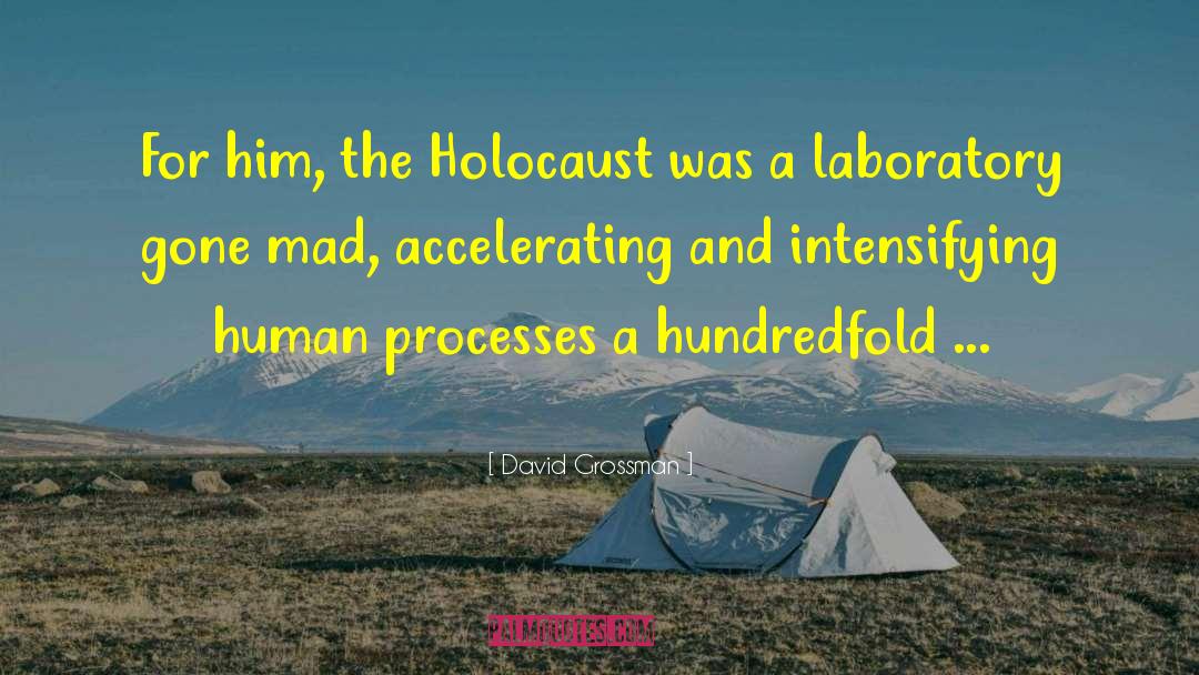 David Grossman Quotes: For him, the Holocaust was